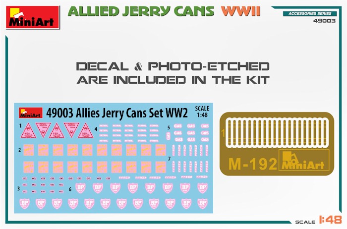 WWII Allied Jerry Cans