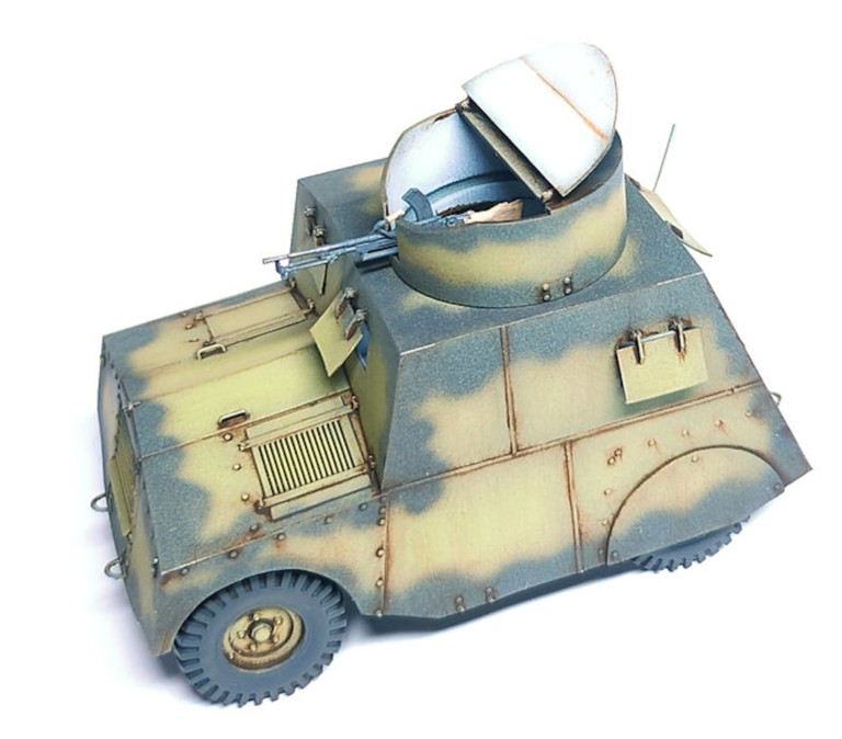 Kit véhicule blindé britannique Beaverette MK.III