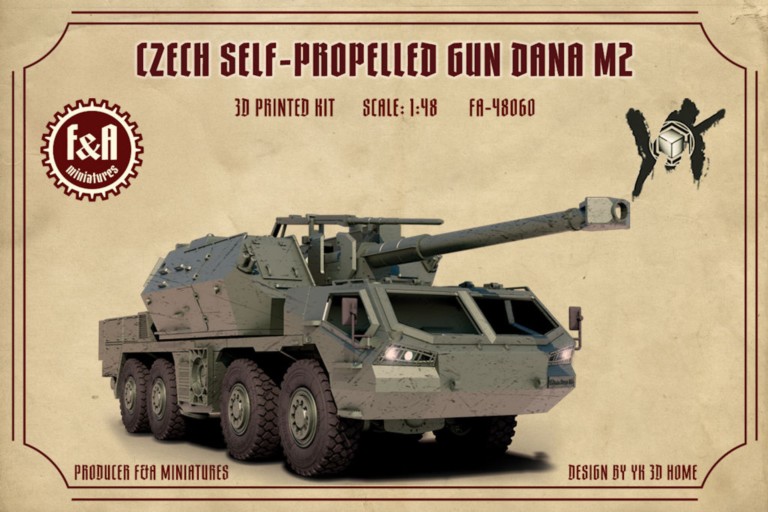 Kit canon automoteur tchèque DANA M2