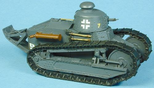 FT-17 Renault tank Berliet turret 37mm gun