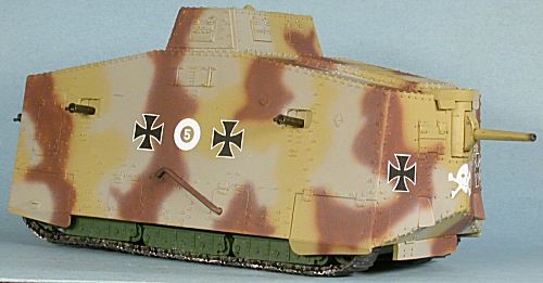 German heavy tank A7V WWI