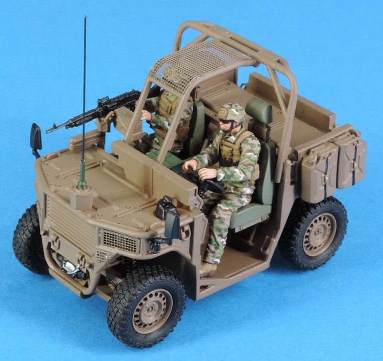 Figurines équipage de Fardier 1/48e