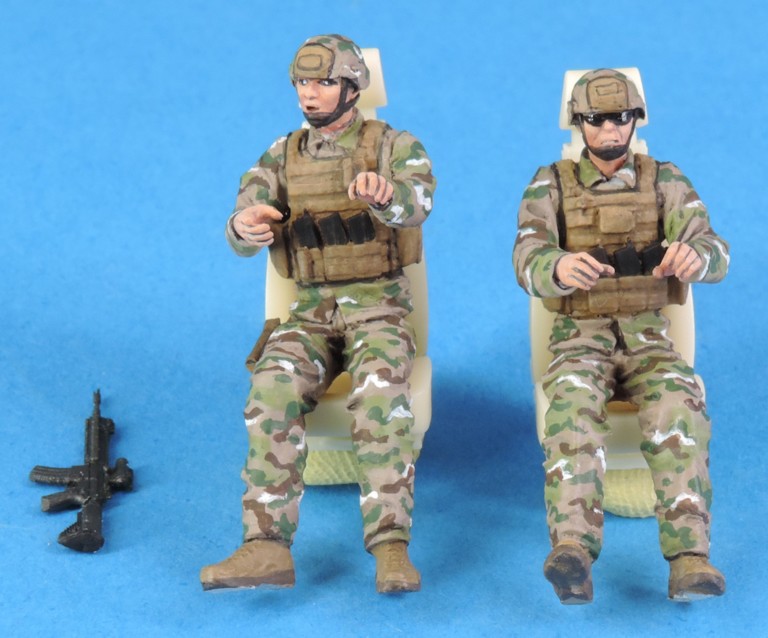 Figurines équipage de Fardier 1/48e