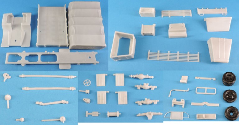 Kit du camion US white 666 cargo 1/48e