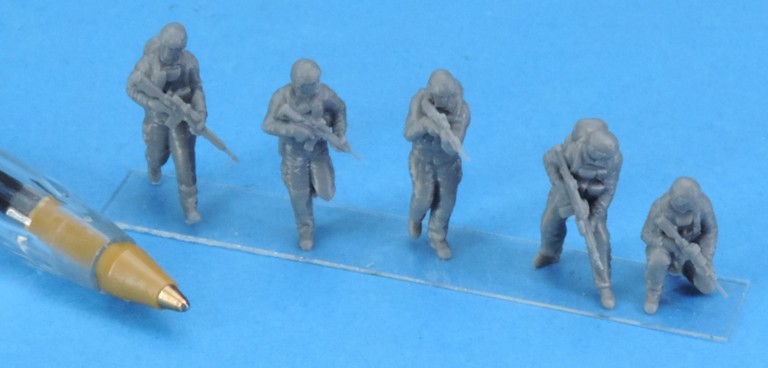 French Combat Group Figures 2024