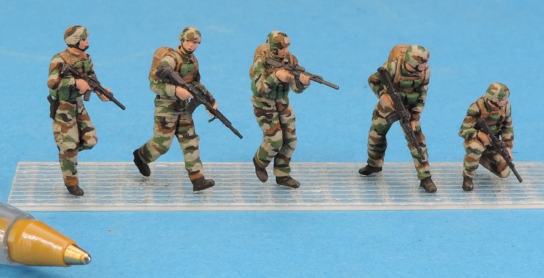 French Combat Group Figures 2024