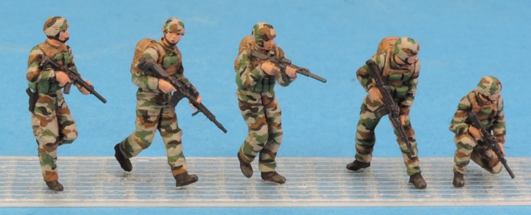French Combat Group Figures 2024