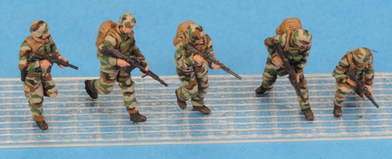 French Combat Group Figures 2024