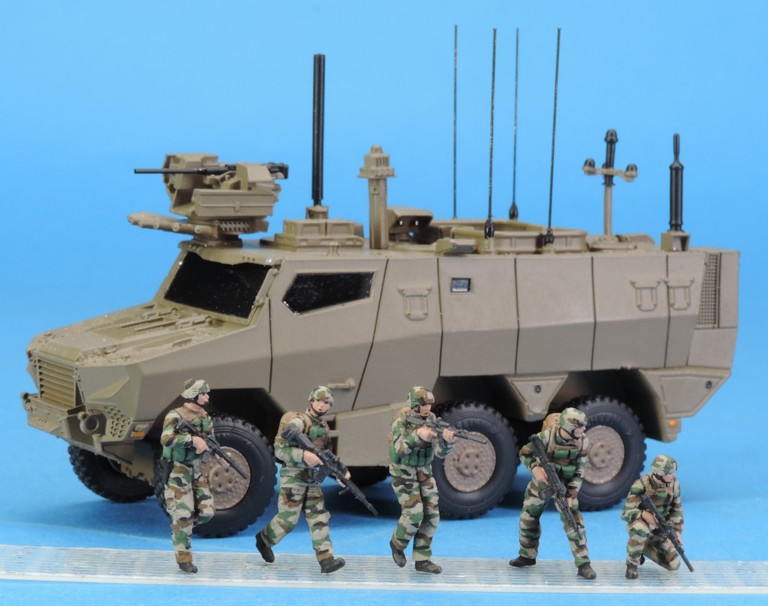 French Combat Group Figures 2024