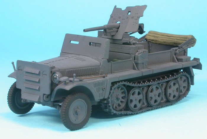 Demag D7 anti-chars 3,7 cm PaK36 base Blue Cat Models