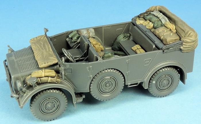 Accessoires Horch type 1A base Tamiya