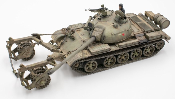 KMT-5 pour char T-55 base Tamiya