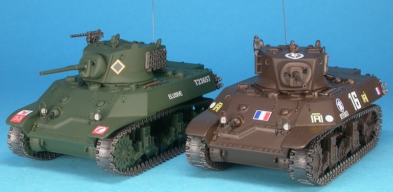 US M3A3 Stuart light tank