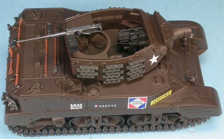 Char Obusier M8 Scott 75 mm Howitzer Motor Carriage