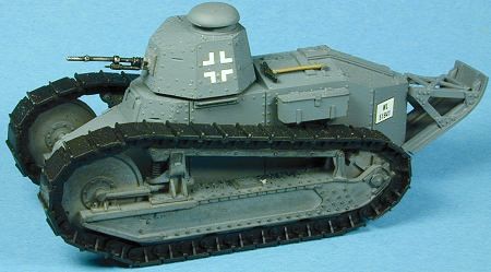 FT-17 Renault tank Berliet turret 37mm gun