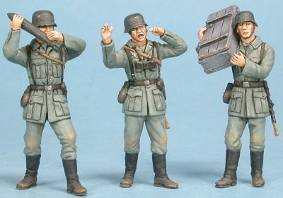 Servants pour mortier lour allemand 12 cm Granatwefer 42