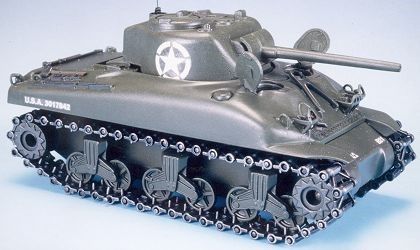 Sherman coque moulée M4A1 base Solido