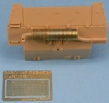 Photo-etched grid muffler Marder III