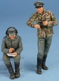 Officer with radio operator