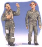 French pilot and mechanic Rafale Mirage